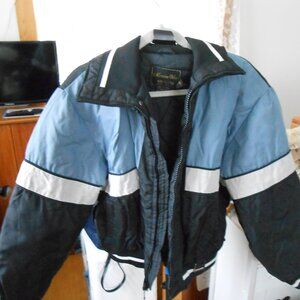 YAMAHA SNOWMOBILE JACKET-VINTAGE-MAXIM WEAR-WOMEN'S SIZE LARGE